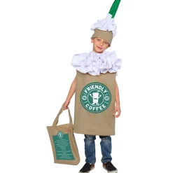 Kids Frappuccino Coffee Costume