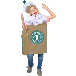 Kids Frappuccino Coffee Costume
