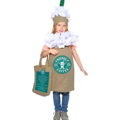 Kids Frappuccino Coffee Costume