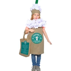 Kids Frappuccino Coffee Costume