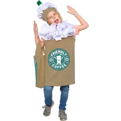 Kids Frappuccino Coffee Costume