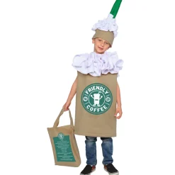 Kids Frappuccino Coffee Costume