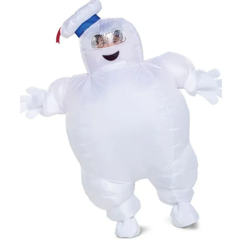 Kids Ghostbusters Staypuft Marshmallow Inflatable Costume