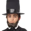 Kids Honest Abe Abraham Lincoln Costume Beard