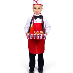 Kids Hot Dog Vendor Costume
