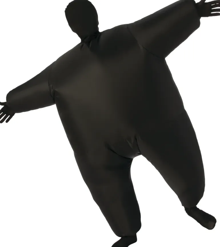 Kids Inflatable Black Body Suit Costume