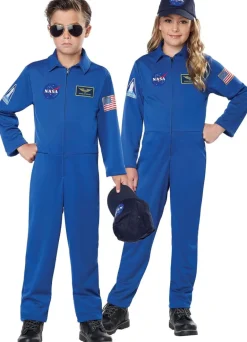 Kids NASA Astronaut Jumpsuit Costume