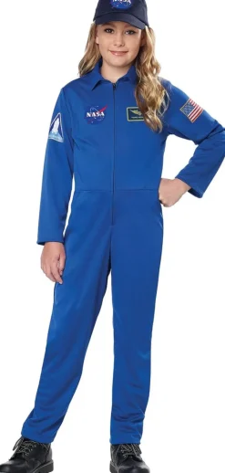 Kids NASA Astronaut Jumpsuit Costume