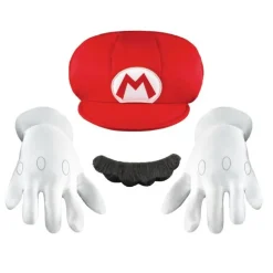Kids Nintendo Mario Costume Accessory Kit