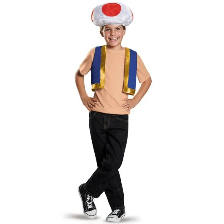 Kids Nintendo Toad Costume Accessory Kit