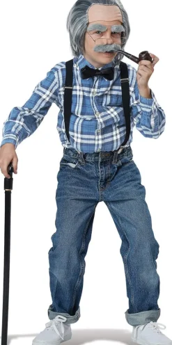 Kids Old Man Costume Accessory Kit