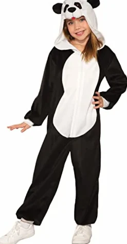 Kids Panda Costume Jumpsuit