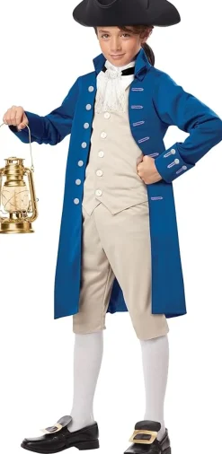 Kids Paul Revere Colonial Costume