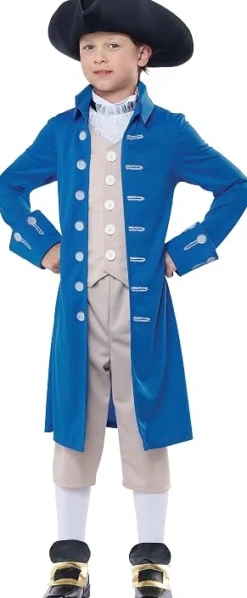 Kids Paul Revere Colonial Costume