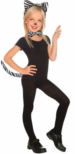 Kids Plush Zebra Costume Accessory Kit