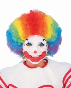 Kids Rainbow Afro Wig
