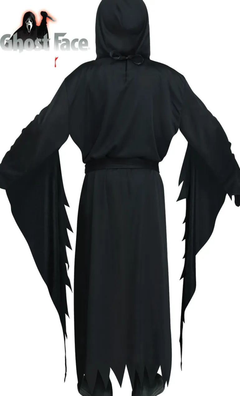 Kids Scream Electroluminescence Ghost Face Costume