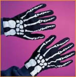 Kids Skeleton Gloves