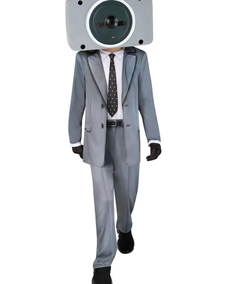 Kids Skibidi Toilet Speakerman Costume