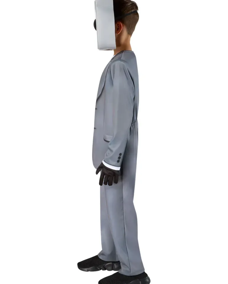 Kids Skibidi Toilet Speakerman Costume