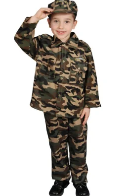 Kids/Toddlers Army Soldier Costume