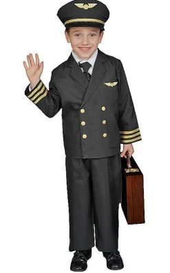 Kids/Toddlers Deluxe Pilot Costume