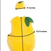 Kids Unisex Zesty Lemon Costume
