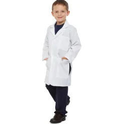 Kids White Lab Coat Costume