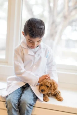 Kids White Lab Coat Costume