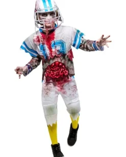 Kids Zombie Football Player Costume