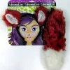 Lady Fox Plush Tail and Ears Set