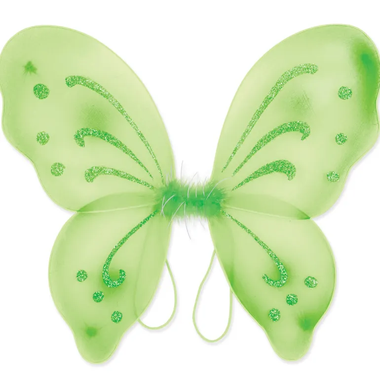 Light Green Fairy Wings Costume Accessory