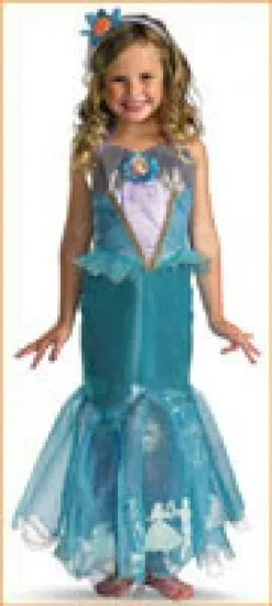 Little Mermaid Ariel Girls Deluxe Costume