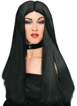 Long Witch or Vampira Wig - Various Colors