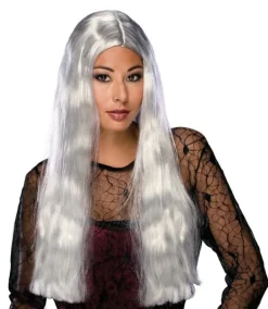 Long Witch or Vampira Wig - Various Colors