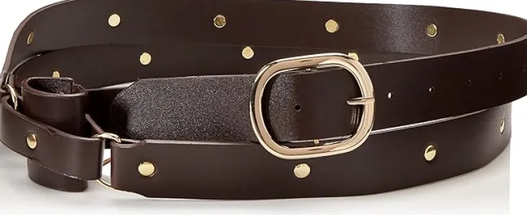 Medieval Double Wrap Belt Scabbard Costume Accessory