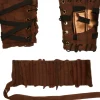 Medieval Guard Arm Band and Wrist Guard Costume Accessory Set