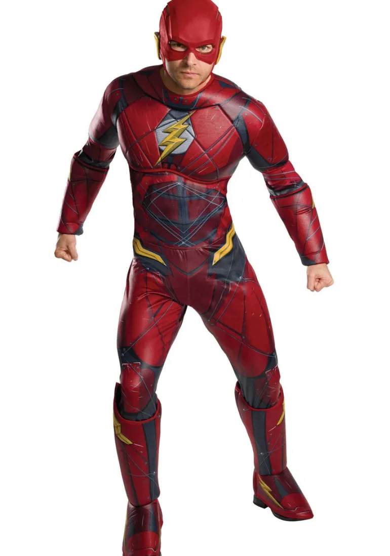 Mens DC Comics Deluxe Flash Costume
