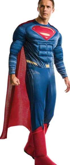 Mens DC Comics Deluxe Superman Costume