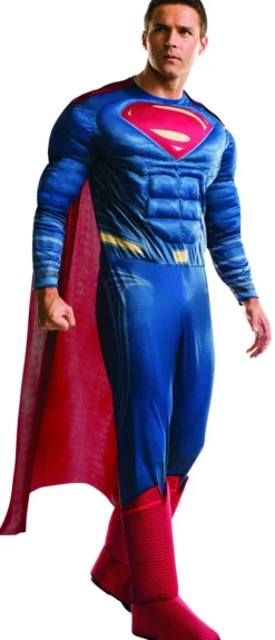 Mens Deluxe Superman Costume