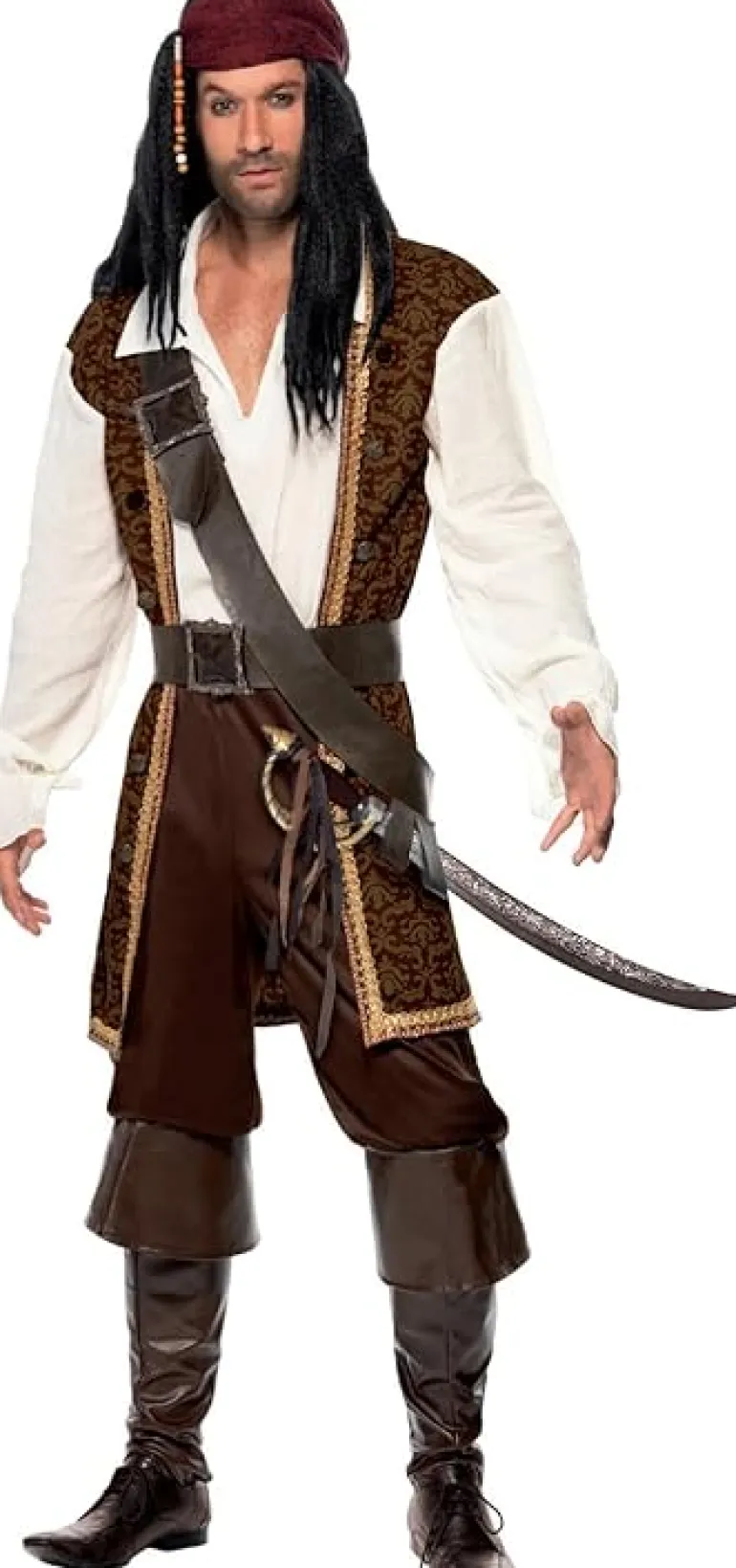Mens High Seas Pirate Costume