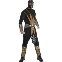 Mens Mortal Kombat Scorpion Costume