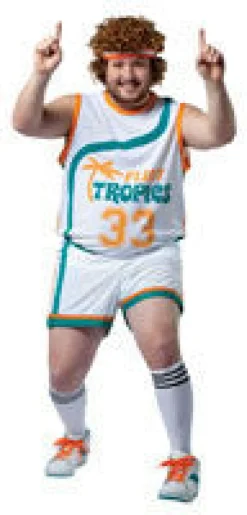 Men's Plus Size "Semi-Pro" Movie Costume