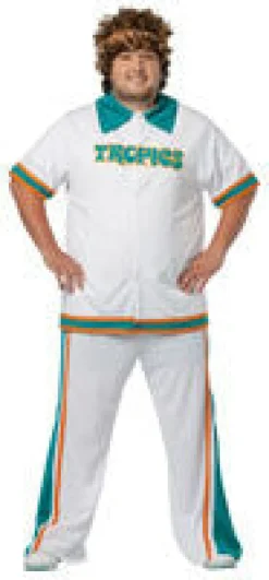 Mens Plus Size "Semi-Pro" Warm Up Costume