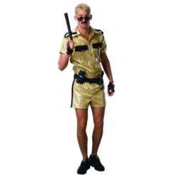 Mens Reno 911 Deluxe Lt. Dangle Costume