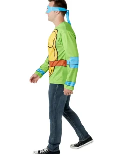 Mens Teenage Mutant Ninja Turtles Leonardo Costume Top