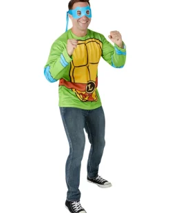 Mens Teenage Mutant Ninja Turtles Leonardo Costume Top
