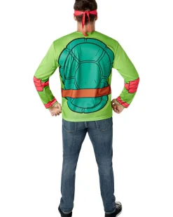 Mens Teenage Mutant Ninja Turtles Raphael Costume Top