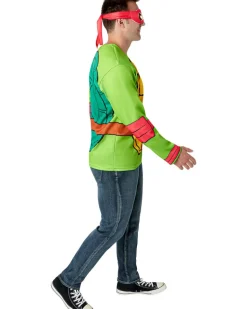 Mens Teenage Mutant Ninja Turtles Raphael Costume Top