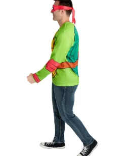 Mens Teenage Mutant Ninja Turtles Raphael Costume Top